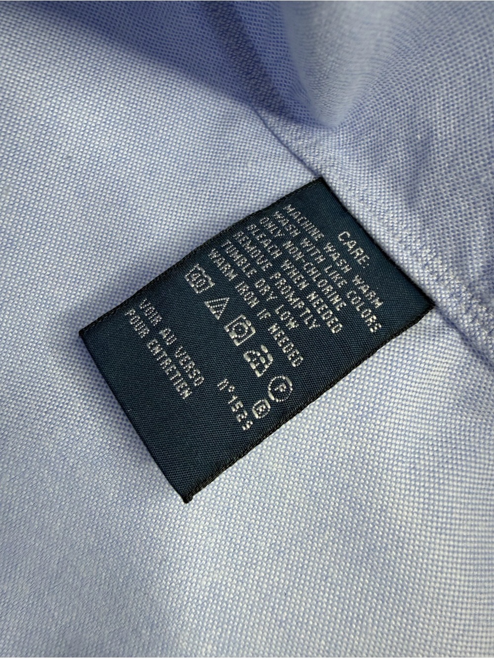 Ralph Lauren Light Blue Button‑Down Shirt Women’s Size 8 Classic Preppy Style - Picture 6 of 8